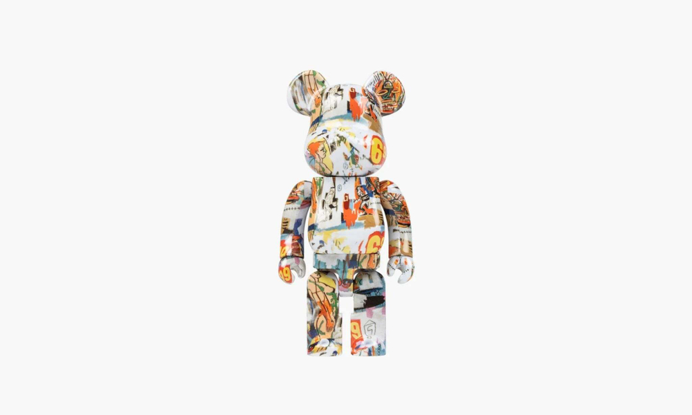 Bearbrick Andy Warhol x Jean Michel Basquiat #4 "400%"