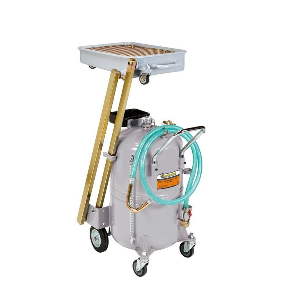 Установка для слива отработанного масла 65 л., с пантографной ванной 14 л., ECODORA (Италия)