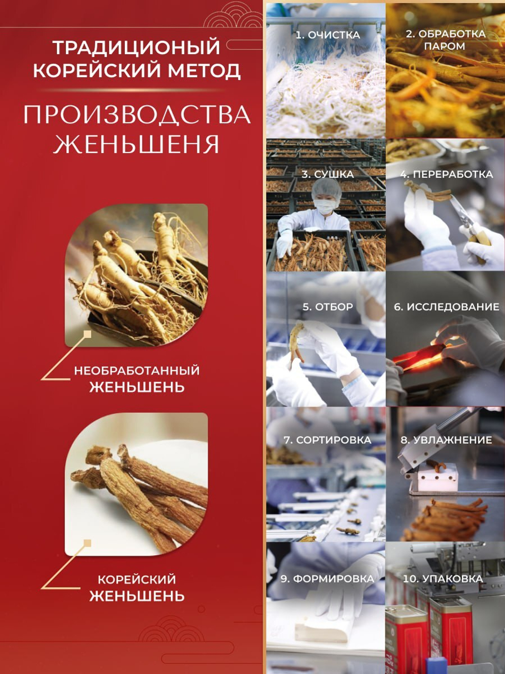 Экстракт 6-летнего женьшеня