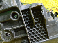 Битая Фара правая Nissan Qashqai J11 (2013-2019) галоген