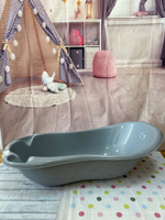 Ванна детская 102 см со сливом "Совы" белый