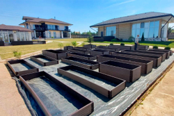 Доска грядочная Holzhof 225*30*2950мм, тиснение 3D