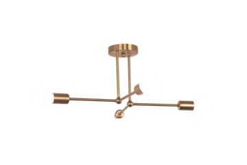 PD-LED-LINE1-R001-E27*4 GOLD (1) Люстра NW