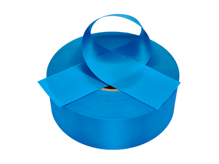 Лента плиссированная для наградных розеток. 067 ярко-синяя