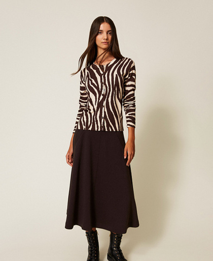 TWINSET Юбка А-силуэта из костюмной ткани