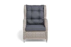 "Форио" кресло раскладное плетеное, цвет бежевый