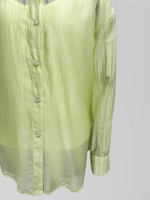 Рубашка LJHY 9268 однотонная свободная с майкой в комплекте