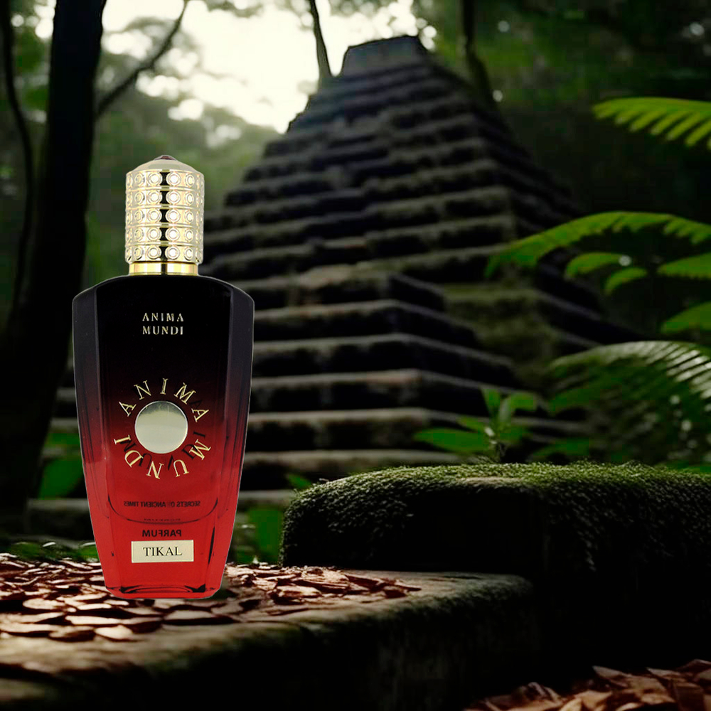 Anima Mundi Tikal — парфюмерная вода для мужчин и женщин. Изображение создано с помощью Kandinsky 3.1