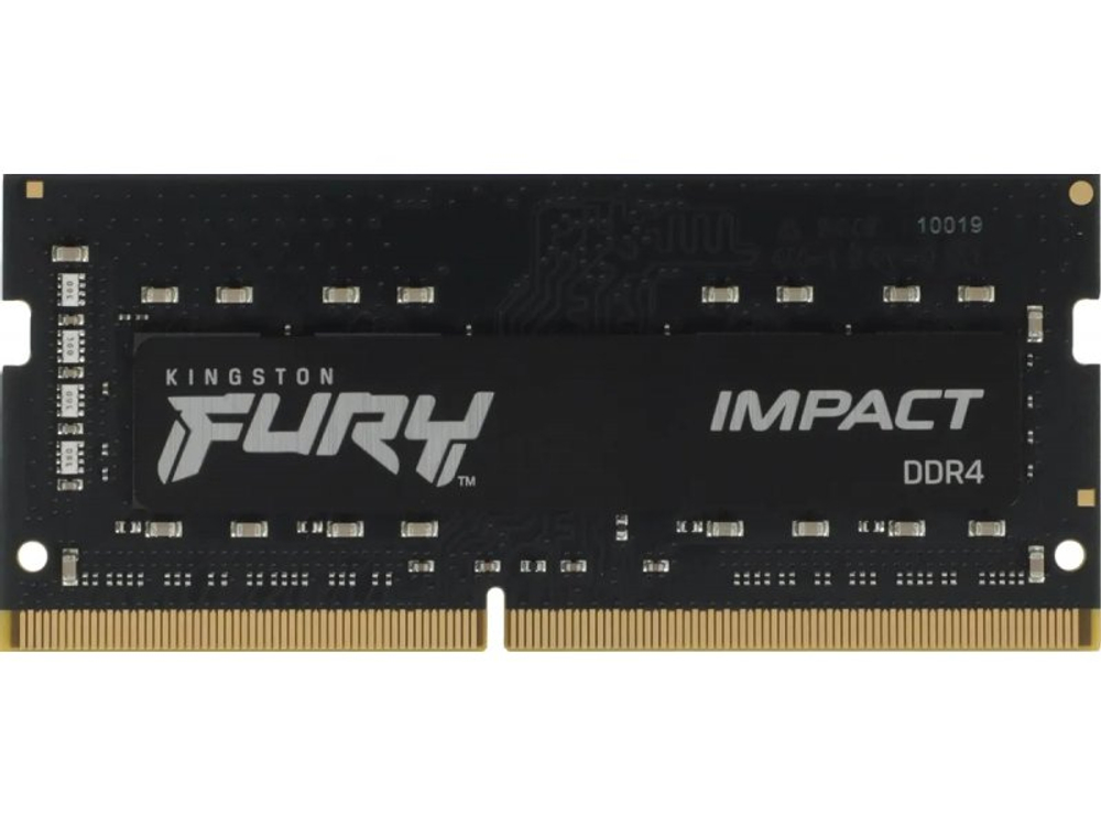 Оперативная память Kingston Fury KF432S20IB/16, DDR4 1х 16ГБ 3200 МГц, SODIMM, RTL