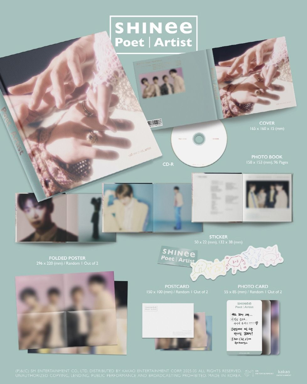 Альбом SHINee - POET ARTIST Single Album PHOTO BOOK Version