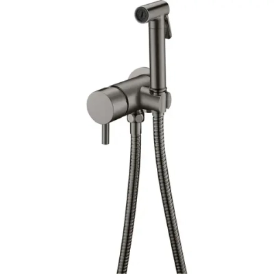 Гигиенический душ Boheme Uno 467-GM С ВНУТРЕННЕЙ ЧАСТЬЮ, со смесителем