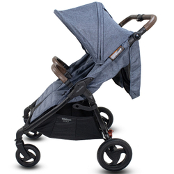 Детская прогулочная коляска для двойни Valco baby Snap Duo Trend Denim