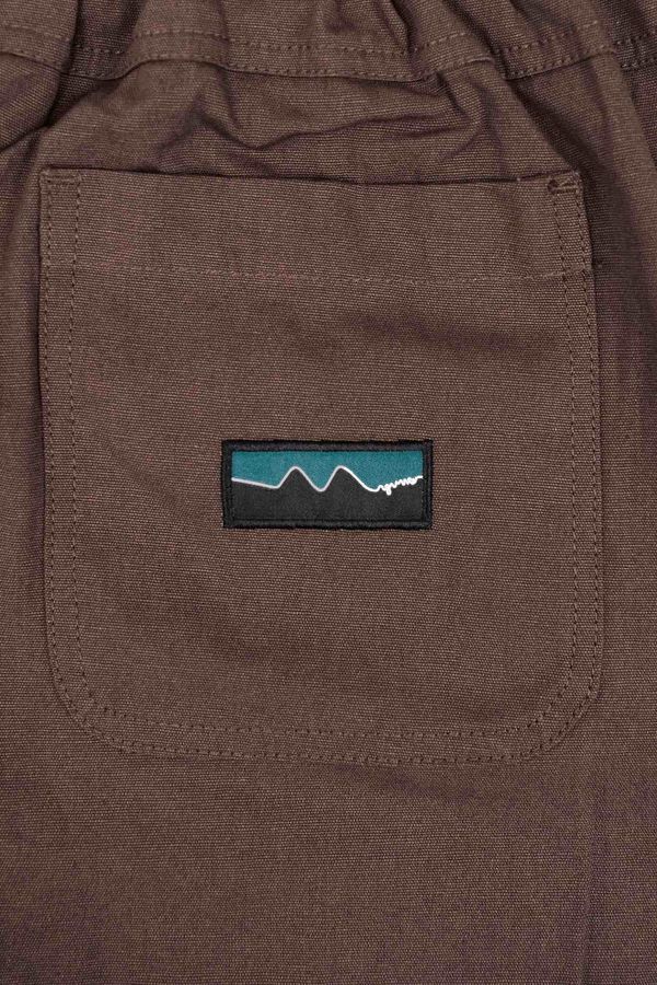 Брюки Canvas tube Коричневые - фото 3