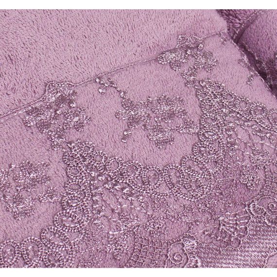 Набор полотенец Regina 2 предмета фиолетовый TIVOLYO HOME Турция