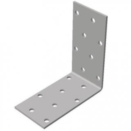 Уголок крепежный оцинкованный 100*100*40*2мм