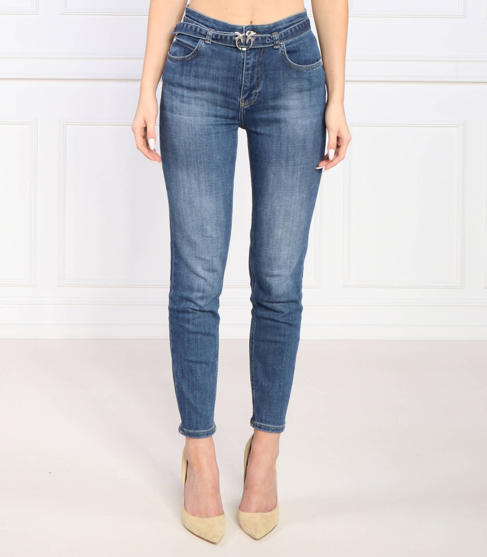 джинсы susan Pinko - голубой(100161 A0GC)