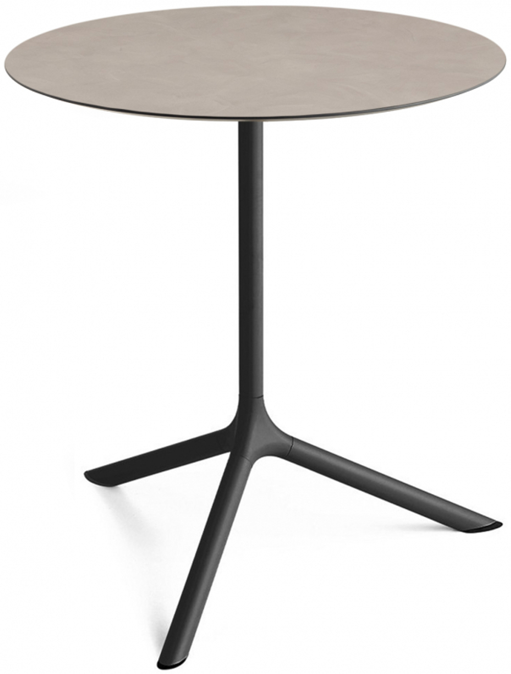 Стол ламинированный обеденный складной Scab Design Tripe Maxi Folding, черный, тортора шпатель