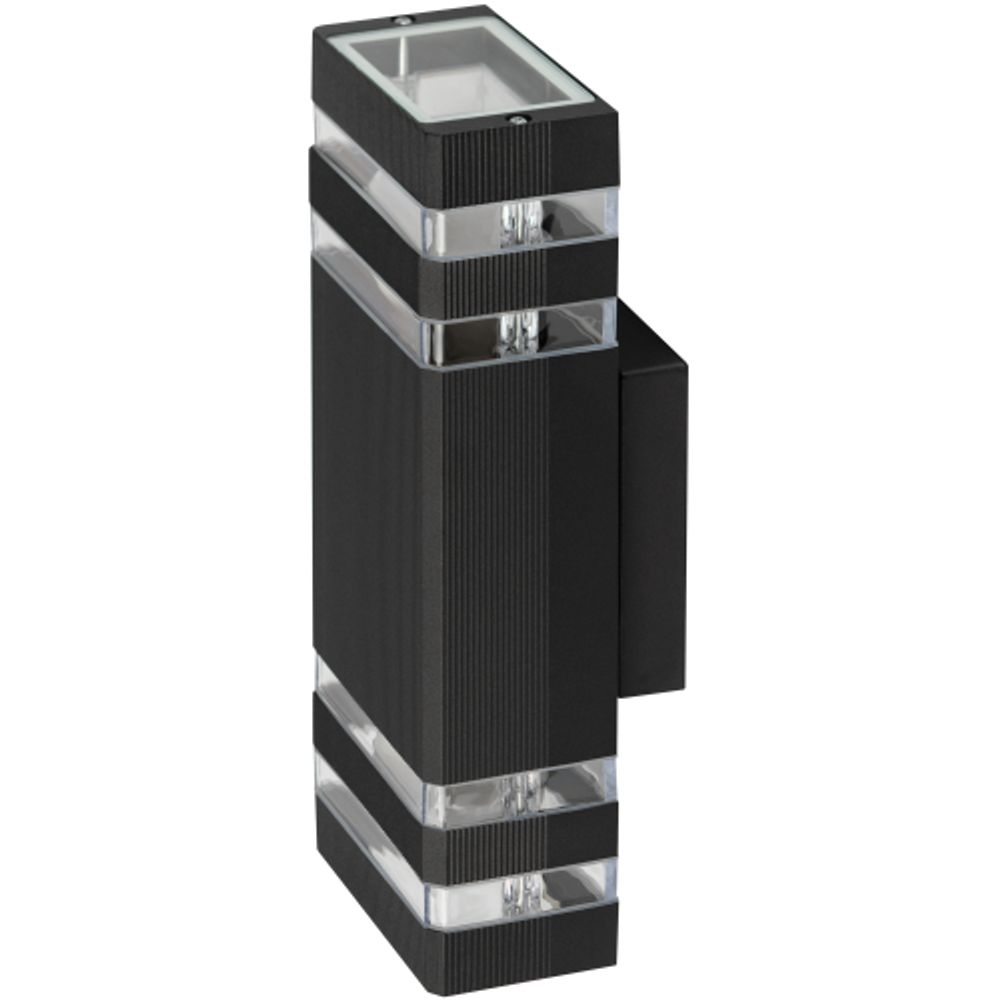 Садово-парковый светильник ЭРА GBW-101-BL-0310 Астрея 230В 2хЕ27 max 30Вт IP54 310х110x95мм настенный | Садово-парковые светильники