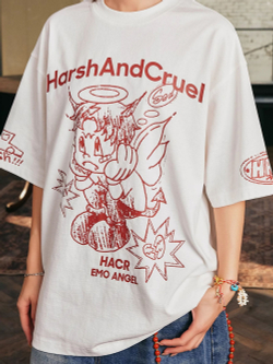 Футболка HARSHandCRUEL "Emo Angel" Oversized Tee