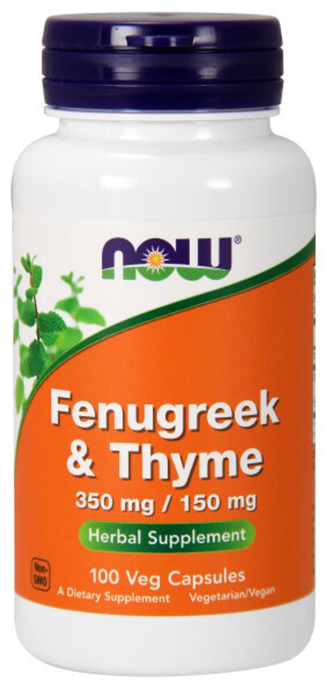 Fenugreek&amp;Thyme 350 mg/150 mg 100 vcaps