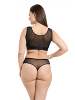 Бюстгальтер ANGELA Plus Corse (черный)