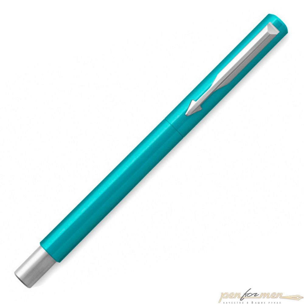 Перьевая ручка Parker Vector Standard F01 зелено-голубая (2025460)