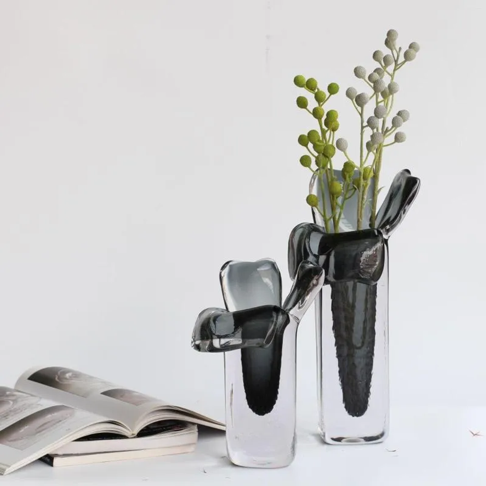 Ваза Black ice S