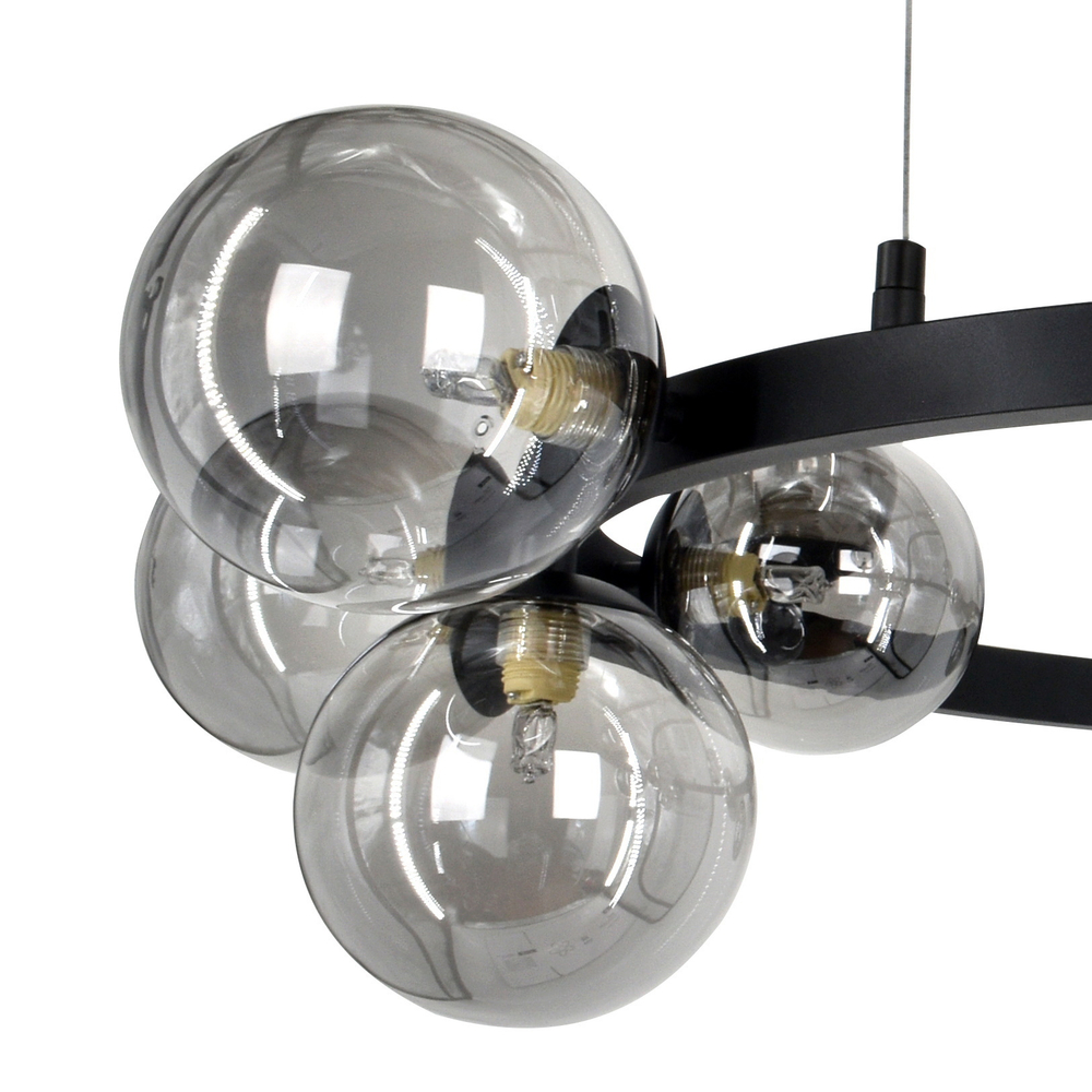 Подвесной светильник Mirastyle XL-21003/15 BK+LSG