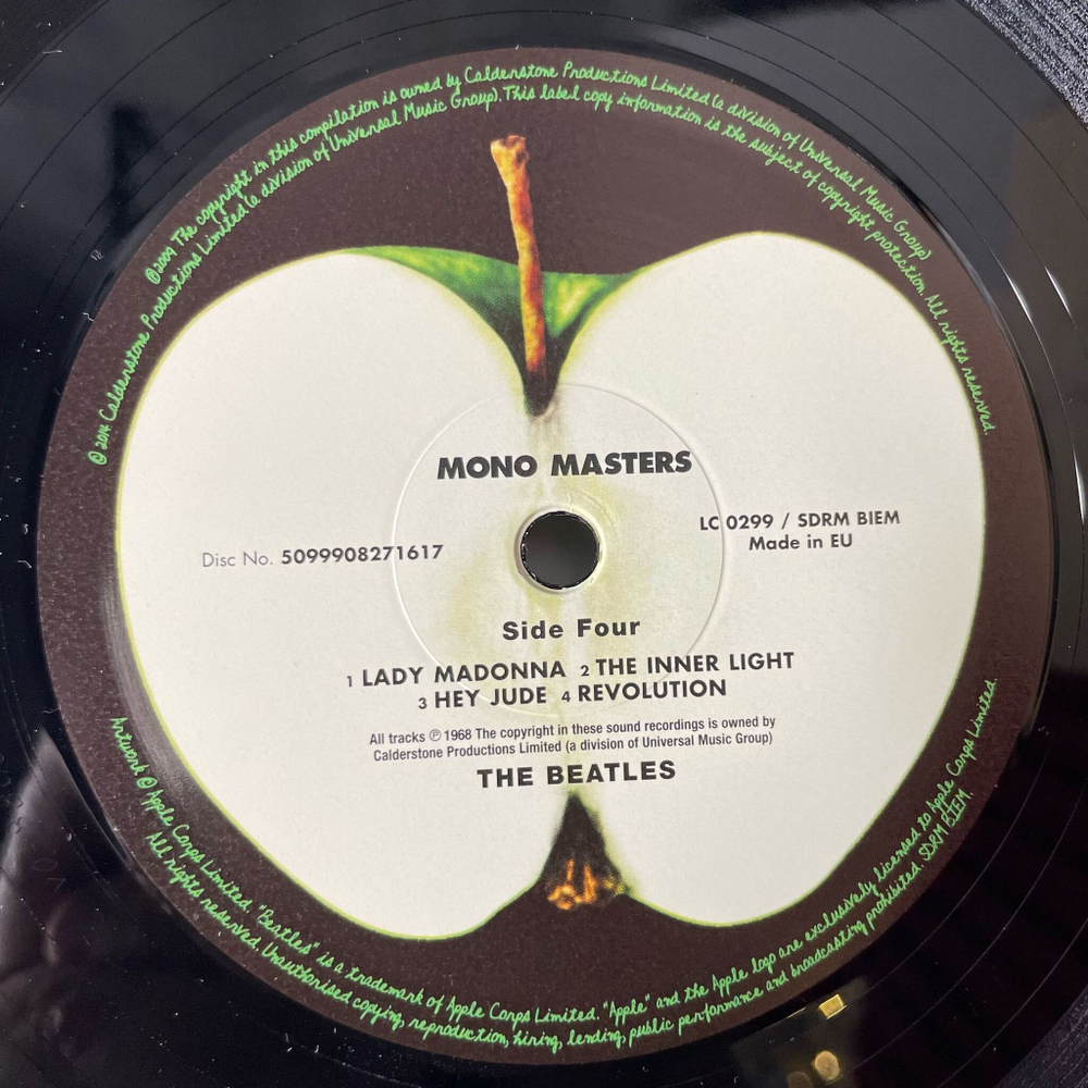 Виниловая пластинка LP The Beatles Mono Masters (EU 2014)