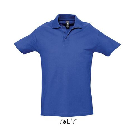 Поло SPRING II 100% хлопок 210 грамм Синий  S