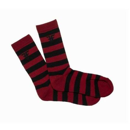 Носки Fallen TRADEMARK SOCK - RED / BLACK