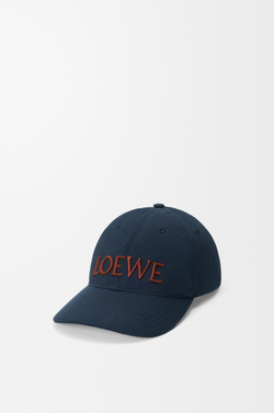 Loewe Кепка из парусины, темно-синий