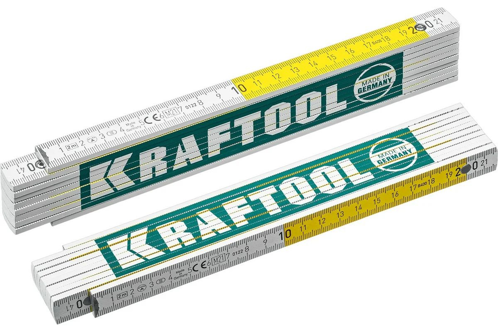 Складной деревянный метр KRAFTOOL PRO-90, 2 м, профессиональный (34726)