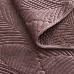 Покрывало 160х220 и наволочка 50х70 Sofi De MarkO Ноэль пепельная роза