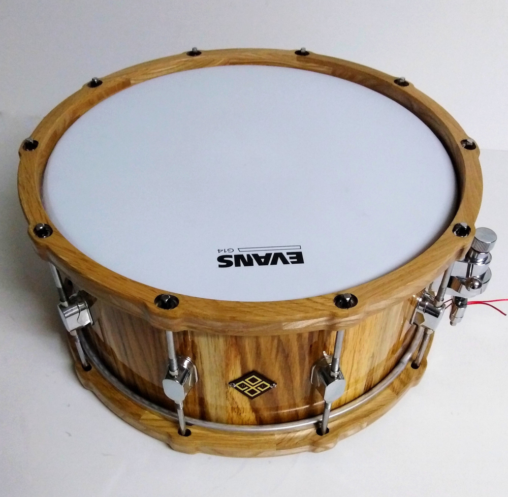 MBd-d-1465-10 Малый барабан 14х6,5", цвет натуральный, Мастерская Бехтеревых