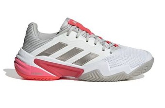 Женские Кроссовки теннисные Adidas Barricade 13 W - белый