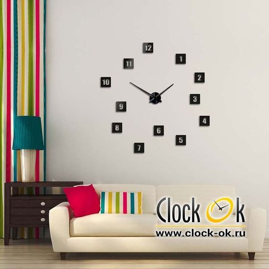 Настенные 3D часы Mix