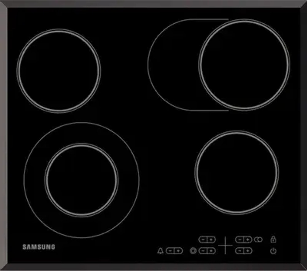 Встраиваемая электрическая варочная панель Samsung NZ64T3516QK/WT