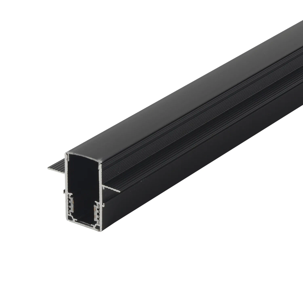 Шинопровод встраиваемый магнитный для ГКЛ12,5 мм Crystal Lux CLT 0.123 02 L3000 BL