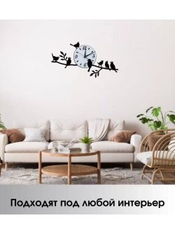 Часы настенные на кухню интерьерные