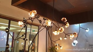 Tom Dixon Cut Chandelier ( yellow )