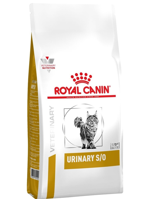 Сухой корм Royal Canin Urinary S/O  для кошек при МКБ, 1.5 кг