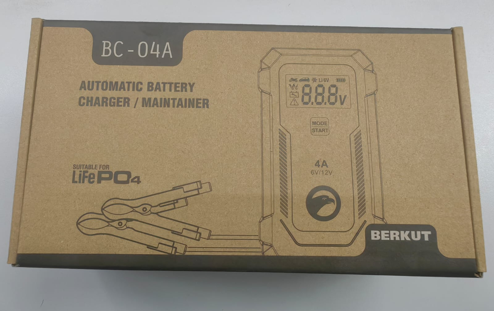 Автомобильное зарядное устройство BERKUT Specialist BC-04A