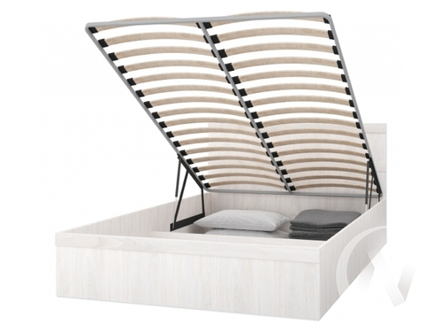 Кровать КД-1.12 1200 подъемный механизм Спальня Сабрина-2 (ясень анкор светлый)