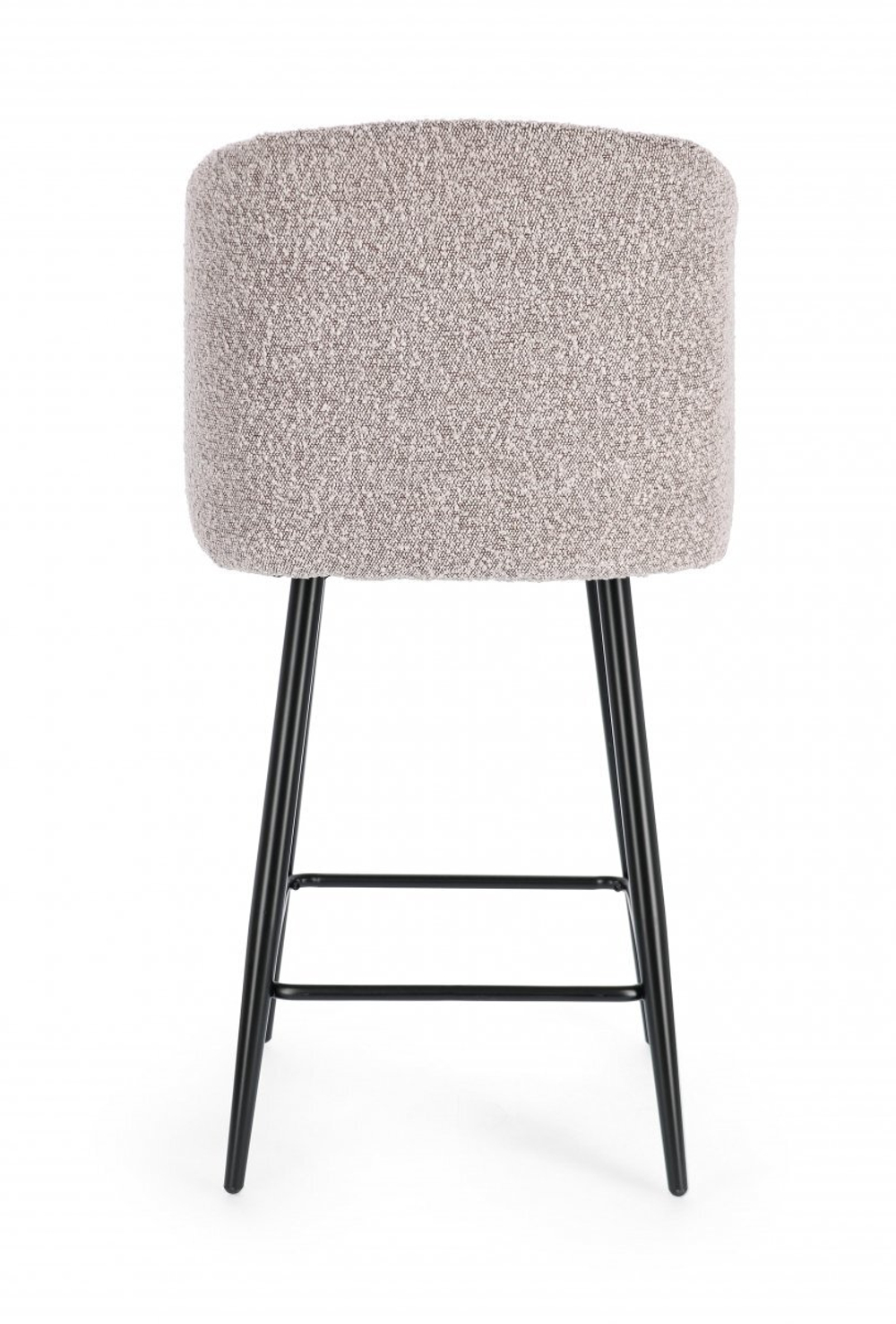 Кресло полубарное мягкое Garden Relax Queen, черный, норковый