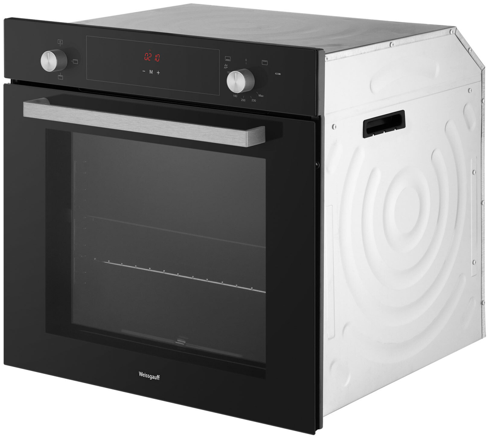 Газовый духовой шкаф Weissgauff WGO 706 D Black Glass