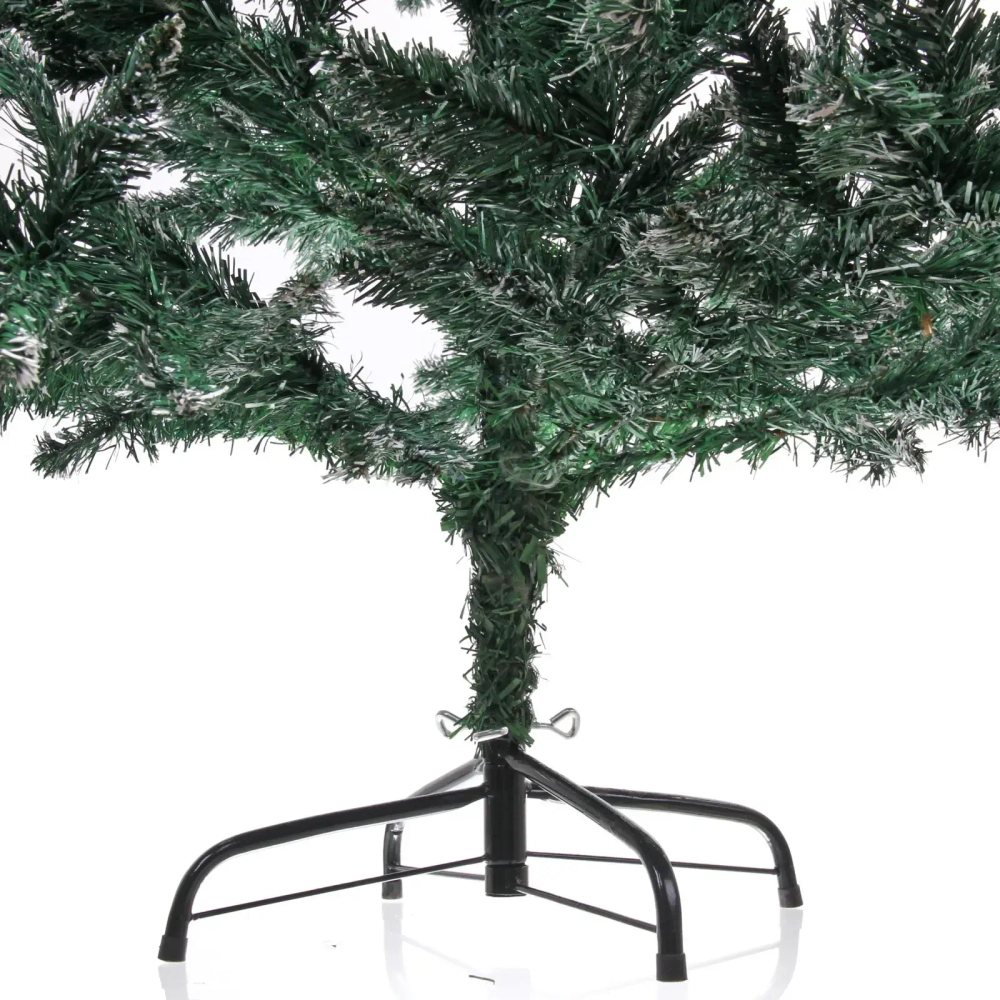 Ёлка «Рождественское чудо» 180 см, ПВХ (490 веток), белый иней