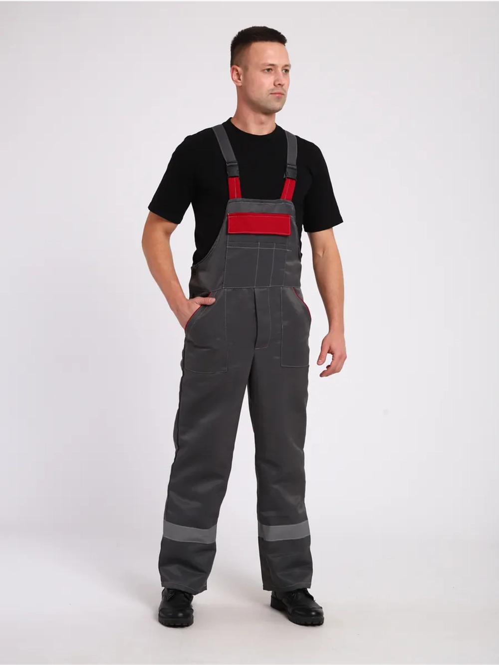 Комбинезон штаны рабочие на лямках штаны мужские