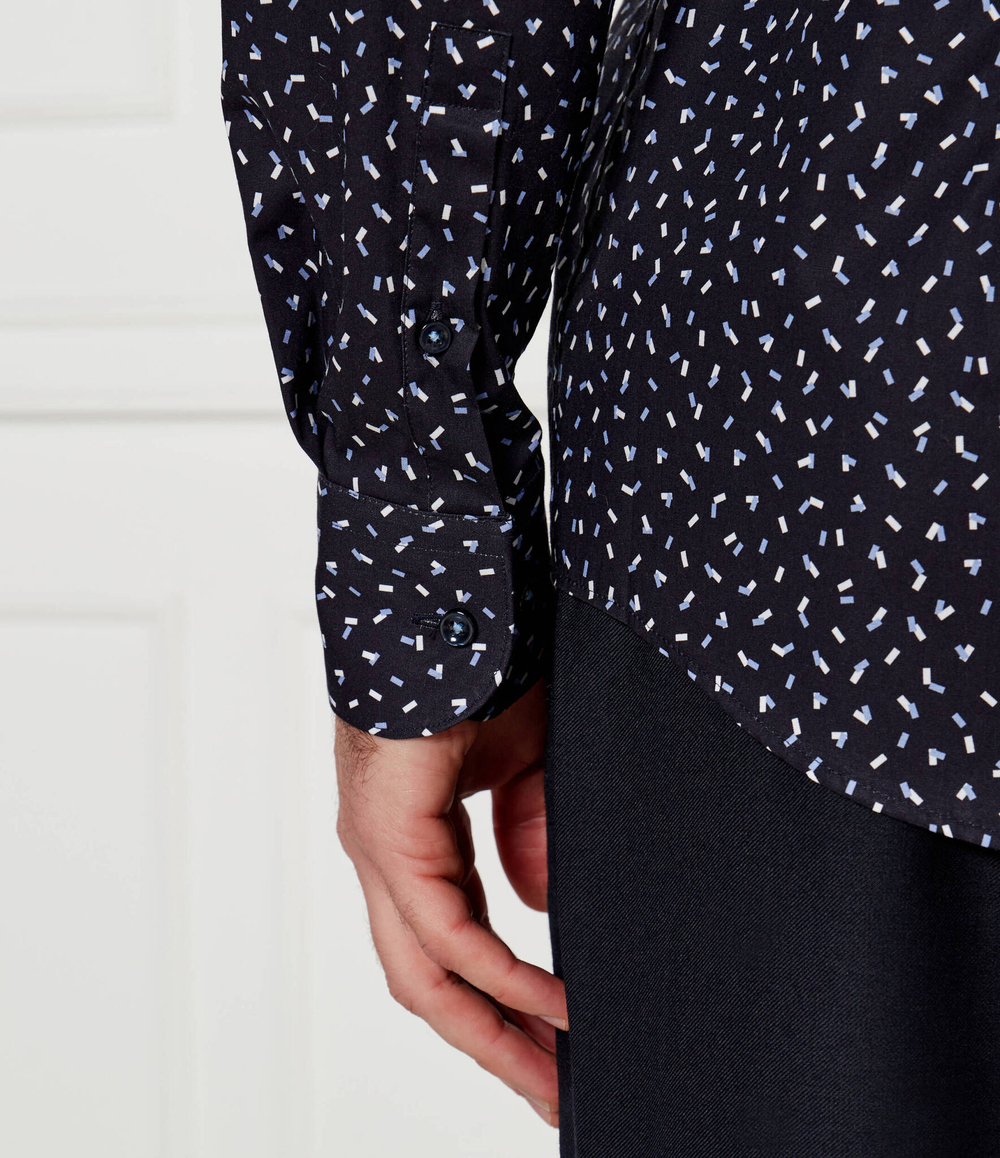 Рубашка HANK BOSS BLACK - темно-синий(50527403)