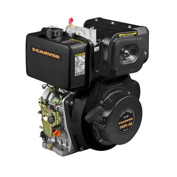 Двигатель дизельный "CARVER" 186FL-A8 (10 л.с., дизель, вал под шлицы)